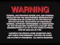 New Line Home Entertainment Warning Screen 1997 2008 DVD Version