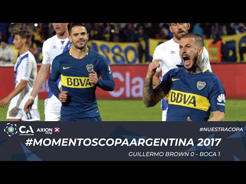 #MomentosCopaArgentina Guillermo Brown - Boca