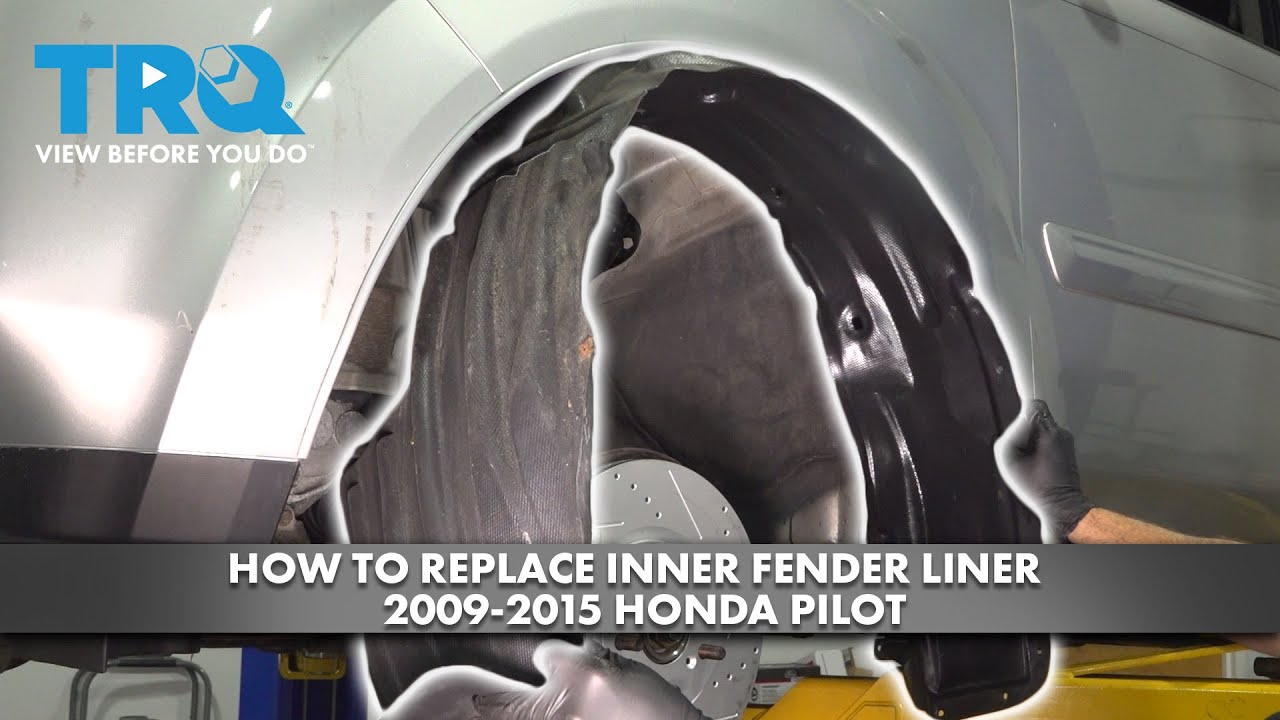 How to Replace Inner Fender Liner 2009-2015 Honda Pilot