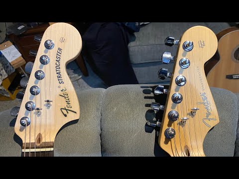 Highway One Strat: Early Version vs. Later Version