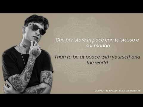 ULTIMO - IL BALLO DELLE INCERTEZZE ( LYRICS/TESTO - ENG/IT)