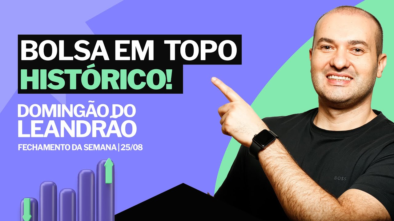 ANÁLISE DE MERCADO 25/08 - Bolsa em topo histórico, e para onde vai o Dólar e as Bitcoins?