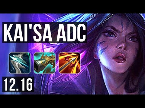 KAI'SA & Renata Glasc vs KALISTA & Bard (ADC) | 11/0/3, Legendary, 1.1M mastery | KR Master | 12.16