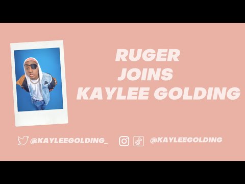 Ruger Joins Kaylee Golding to talk working with Midas The Jagaban, visiting London & Man United!