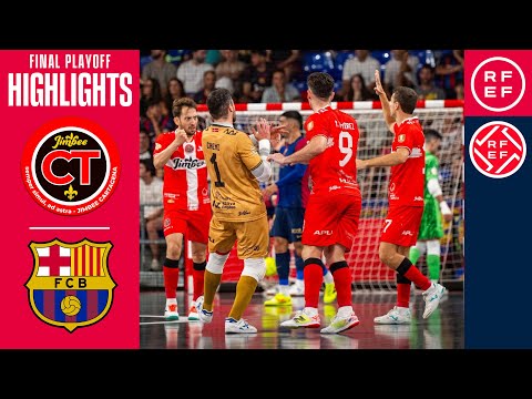 Resumen #PrimeraDivisiónFS Jimbee Cartagena Costa Cálida 3-2 Barça | Final playoff -3er partido