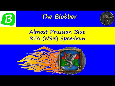 EU4 Speedrun - Almost Prussian Blue - RTA NS5