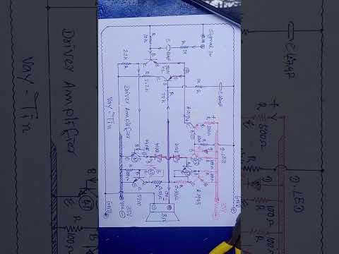 driver amplifier transistor circuit diagram.