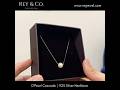 O Pearl Cascade 925 Silver Necklace For Women Trending Silver Pearl Jewellery 1 245 Offer