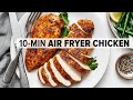 AIR FRYER CHICKEN BREASTS That Are Super Tender Flavorful Juicy