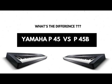 Yamaha P45 vs P45b [Breakdown]  : Which should you buy?