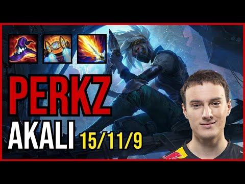 PERKZ - AKALI vs. ANIVIA Mid | EUW MASTER | PATCH 10.25