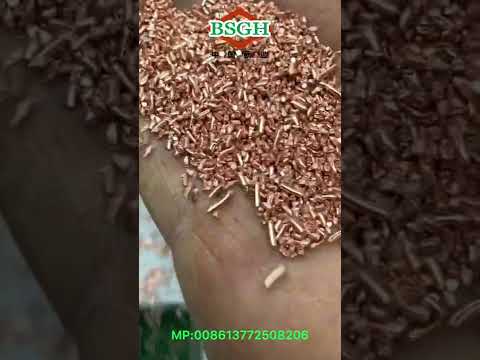 800KG/H Kupferdraht-Recycling-Maschinen-Kupfermühlen-Maschine, die reines Kupfer trennt Verdienen Si