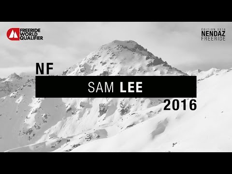 Nendaz Freeride 2016 - Sam Lee (5th place) - ski men