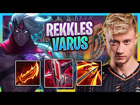 REKKLES IS A BEAST WITH VARUS! | FNC Rekkles Plays Varus ADC vs !  Season 2023