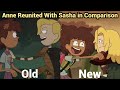 Anne Reunited With Sasha In Comparison Old Vs New Amphibia S1 EP19B S3 EP11A