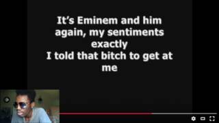 Bad Meets Evil - Im On Everything - Lyrics | REACTION
