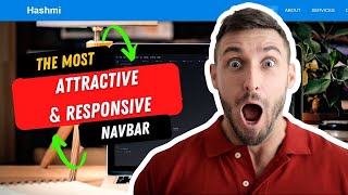 Responsive Navigation Bar Design by using HTML &amp; CSS,  HTML | CSS | WEB