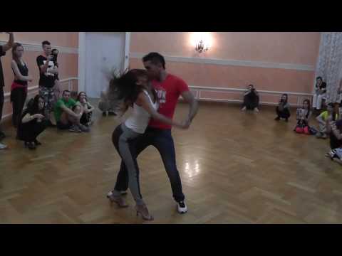 Brazuka Dance Festival 2016 - Michael & Aline - Zouk with Tango Moves