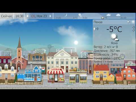 Погода. Пенза. 22 - 24 ноября 19 г.