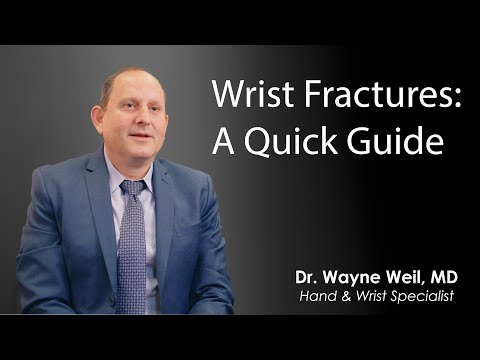 Falling and Breaking Your Wrist: Understanding Distal Radius Fractures | Dr. Wayne Weil