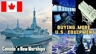 Canada Orders MORE U.S. Weapons for New River-Class destroyer ,what's the reason?