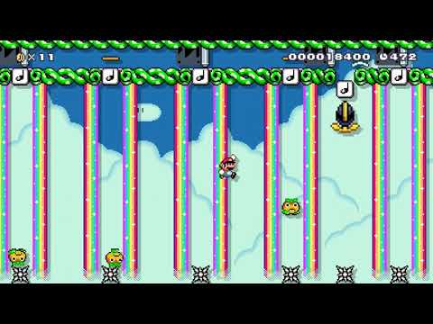 空の冒険 / Sky Adventure [difficult] - Super Mario Maker 2