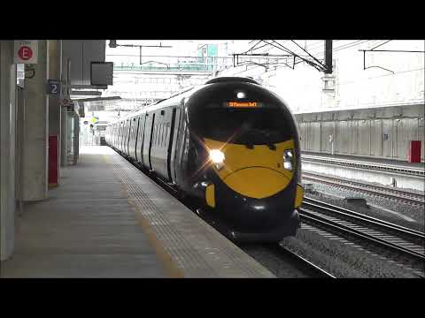 Stratford International Featuring Eurostars and Javelin High Speed Services 15th September 2011.wmv