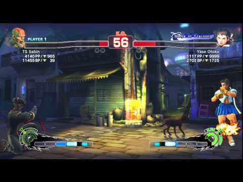 TS Sabin (Dhalsim) vs Yase Otoko (Sakura) XBL Ranked Match