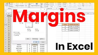 How to Add Margins in Excel Page- Margins in Excel Tutorial