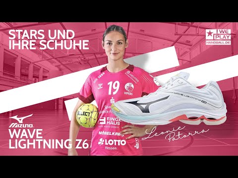 Mizuno Wave Lightning Z6 mit Leonie Patorra - Review Handballschuhe 2021/22