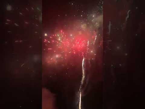 Thunder clash ⚡️cake 260 shots #pyroaddicts,4th of July#pyro#fireworkscake#explosion
