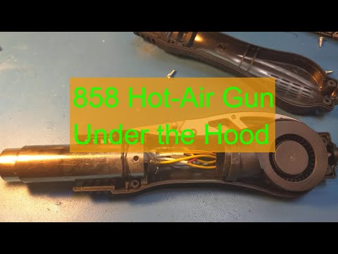 BAKU 858 Hot-air Soldering Gun Handle Teardown