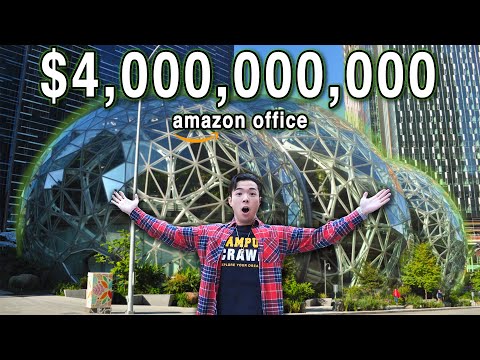 What's It Like Inside the $4 BILLION DOLLAR Amazon Spheres? | Amazon Office Tour