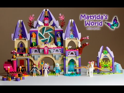 Lego Elves 2015 Skyra's Mysterious Sky Castle Set 41078 Review