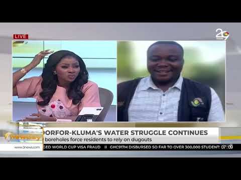 Dorfor-Kluma Residents Rely On Muddy Dugout Despite Three Boreholes In North Tongu Community