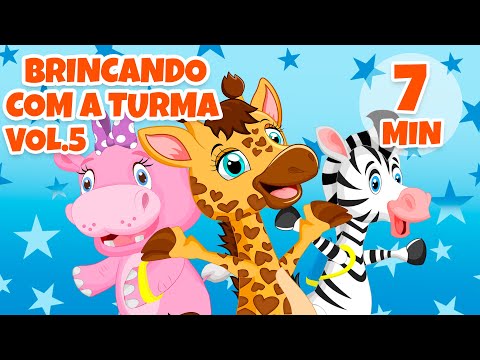 Brincando com a Turma da Giramille Vol. 7 - Giramille 7 min | Desenho Animado Musical