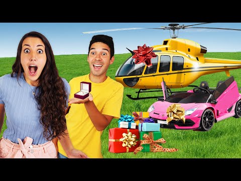 24 REGALI IN 24 ORE ALLA MIA RAGAZZA PER IL SUO COMPLEANNO! *sorprendo la mia ragazza*