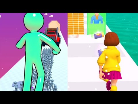 ScaleMan VS Girl Run 3D Gameplay 2023