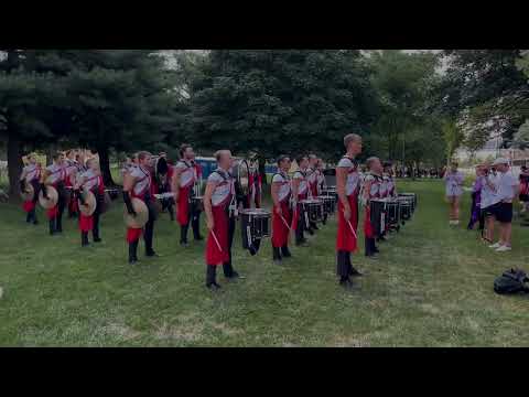 River City Rhythm 2025 - In The Lot at DCI World Class Prelims, Indianapolis, IN