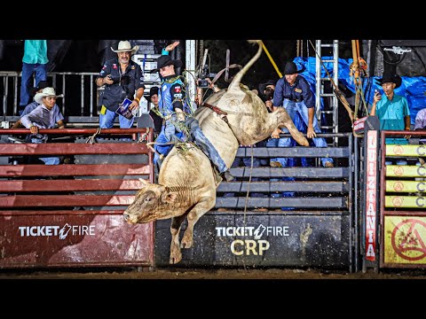 FINAL IN BULL RIDING - LUIZIÂNIA RODEO 2025 (Official 4K - Narration by ALMIR CAMBRA)