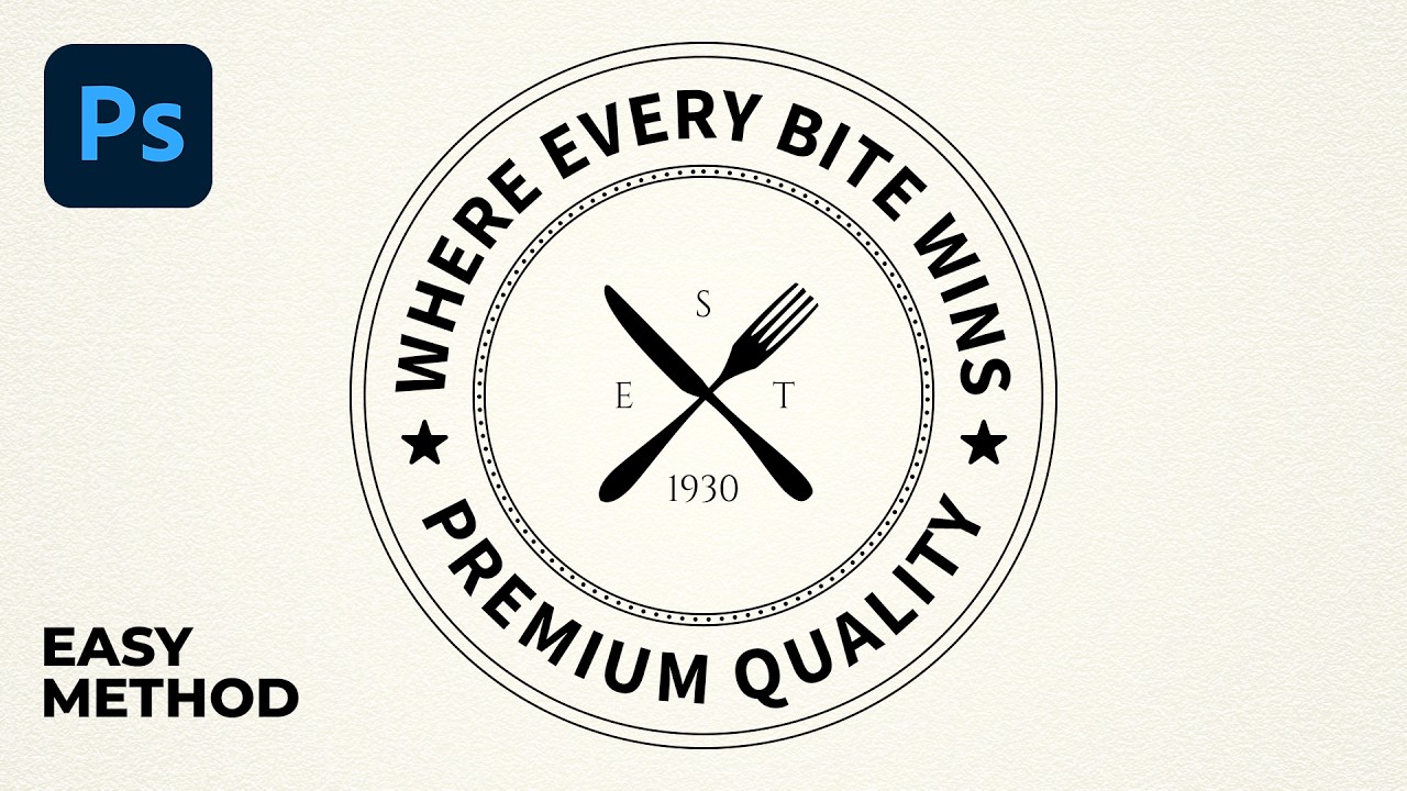 How to Type Text in a Circle in Photoshop (Easy Method)