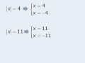 Equations Involving Absolute Value