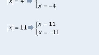 GMAT Lesson - Solving absolute Value Equations