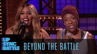 Beyond the Battle with Laverne Cox and Samira Wiley | Lip Sync Battle