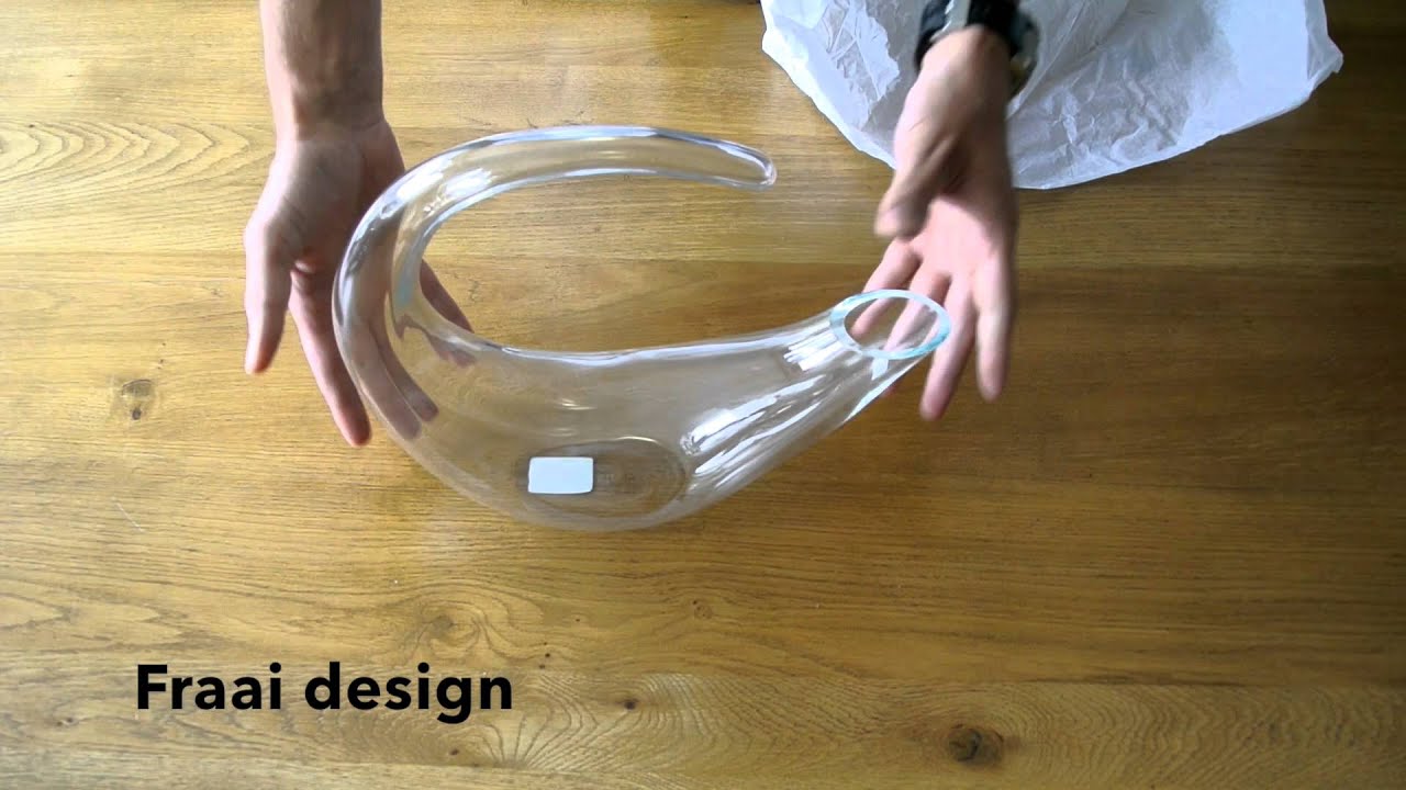 UNBOXING REVIEW Glazen Decanter Chef & Sommelier Grand Finale Decanter