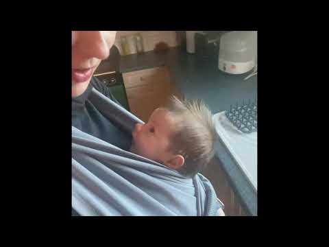 Baby carrier review, caboo light