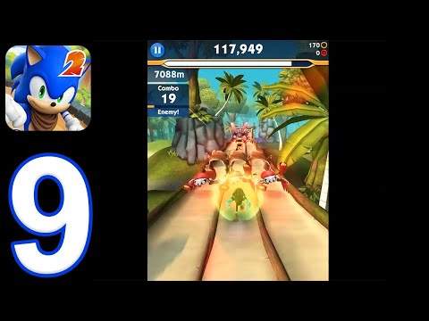 Sonic Dash 2: Sonic Boom - Gameplay Walkthrough Part 9 - Level 9-10 (iOS, Android)
