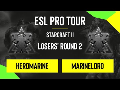 SC2 - HeRoMaRinE vs. MarineLord - DH SC2 Masters - Summer 2020 - Losers' Round 2 - EU