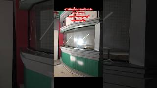 งานติดตั้งกระจกช่องแสงเข้ามุมเหลี่ยม