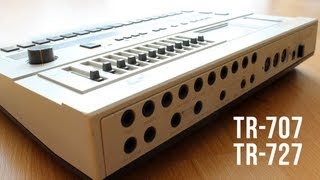 Video thumbnail for Roland TR-707 and Roland TR-727 demo by Stefan Gubatz | Dirtbox Jams | Acid Gubi